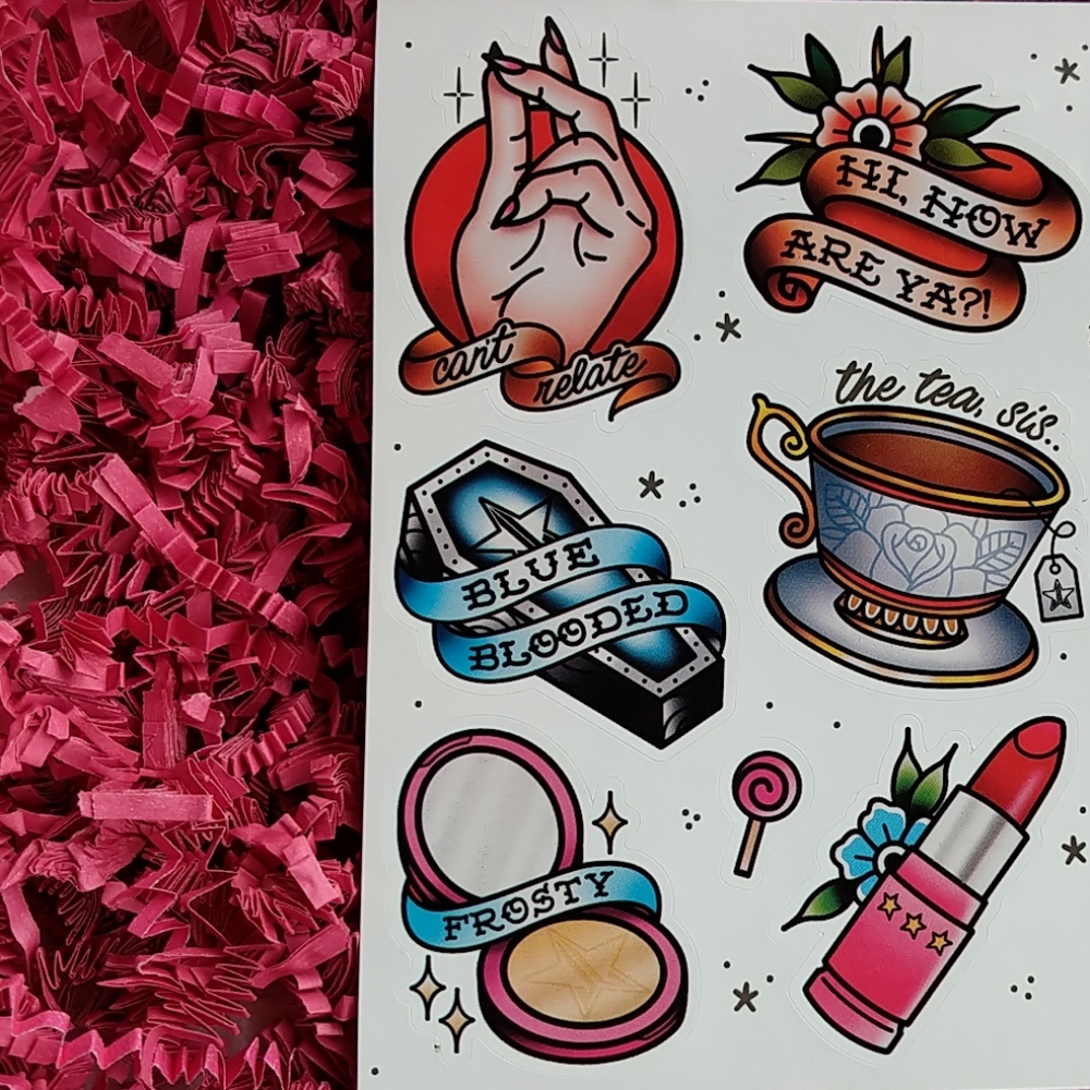 Jeffree Star Cosmetics Sticker Sheet - Picture 2 of 8